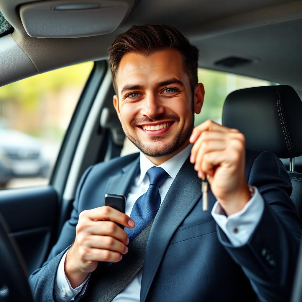 BlueCabs chauffeur